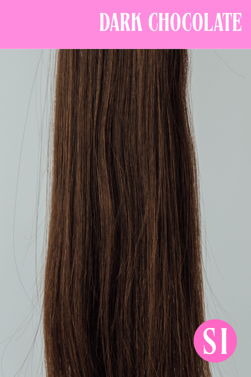 DARK CHOCOLATE - Simple Inches Hair Extensions
