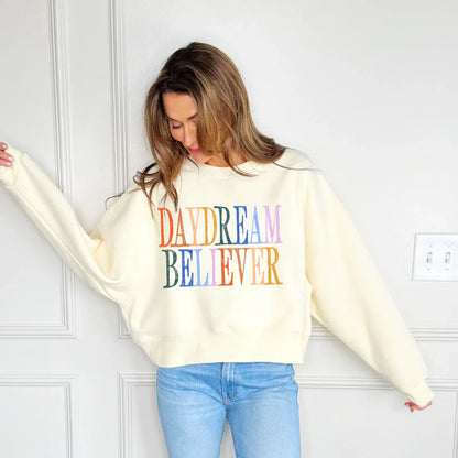 Daydream Believer Crop Sweatshirt