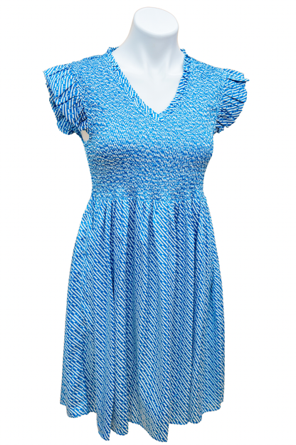 The Davidson Dress in Turquoise