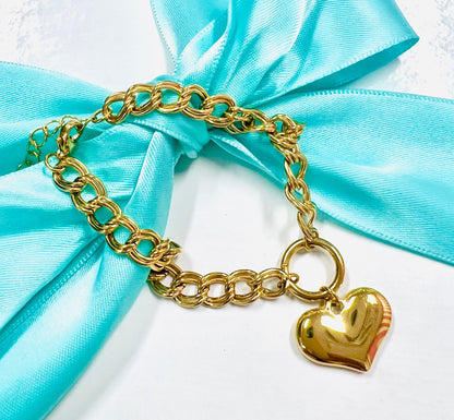 The Justin Heart Bracelet