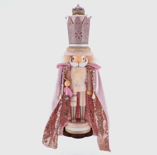 19" Hollywood Pink King Nutcracker
