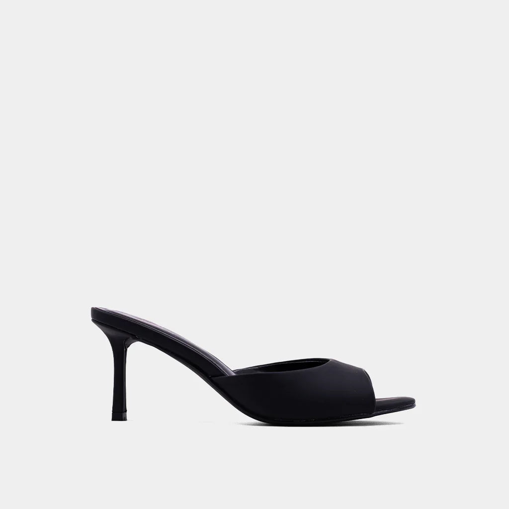 The Black Elaine Heels