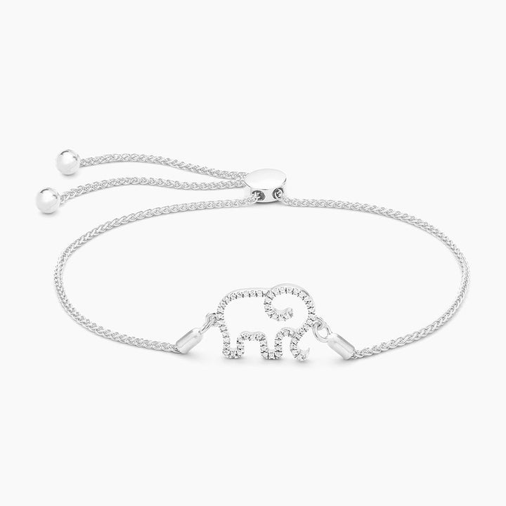 ES Elephant Mom Bolo Bracelet