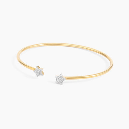 ES Twin Stars Cuff Bracelet