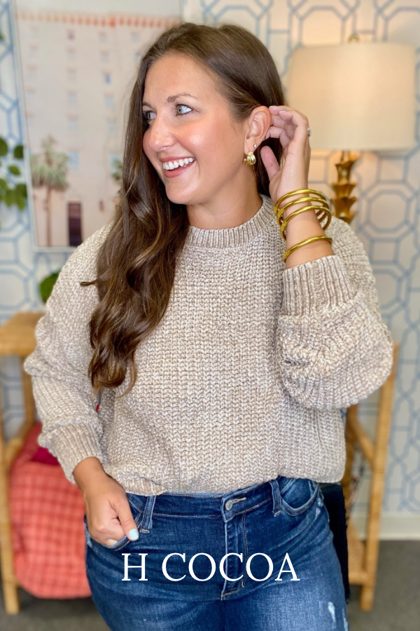 The STEAL Chenille Sweater in 10 Colors