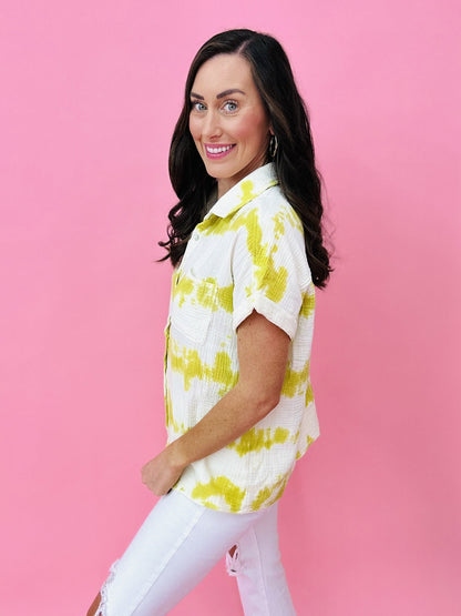 The Dyed Demi Top in 3 Colors-AS
