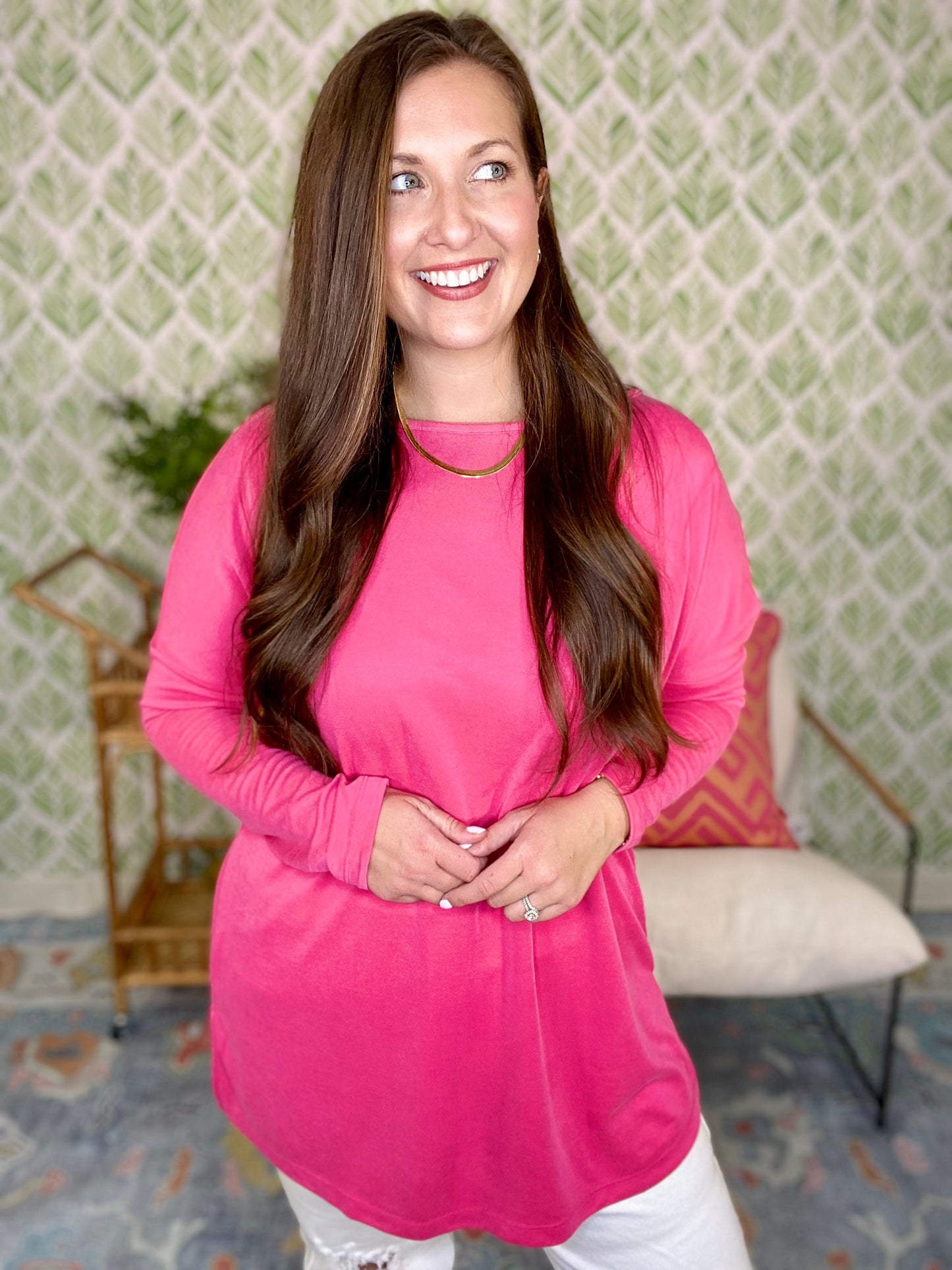 The Meredith Piko Tunic-LOTS
