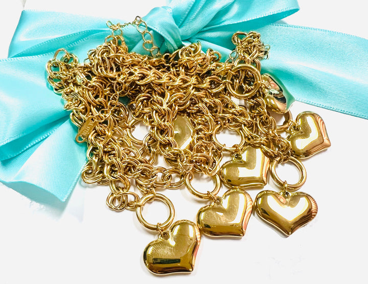 The Justin Heart Bracelet