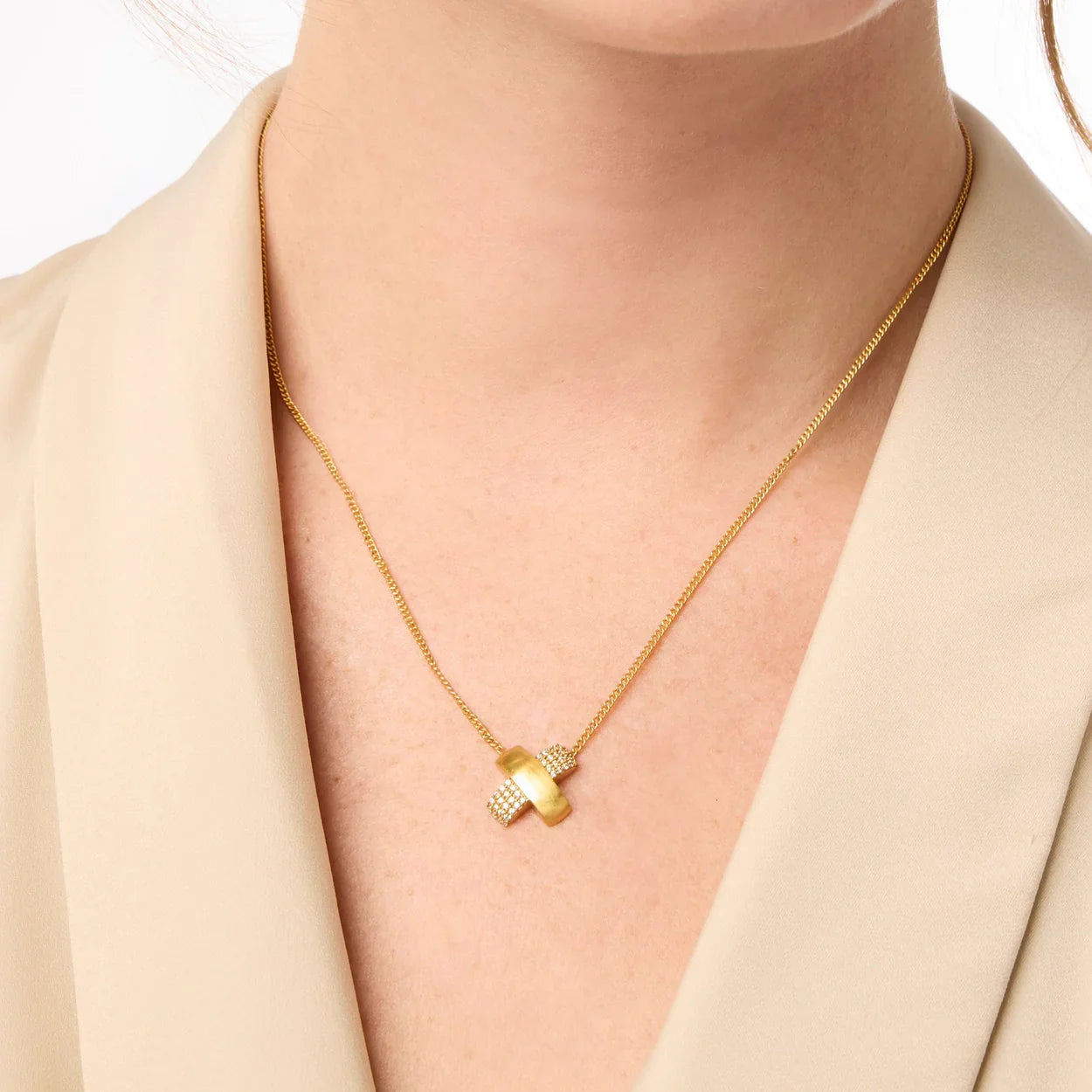 JV Catalina X Delicate Necklace