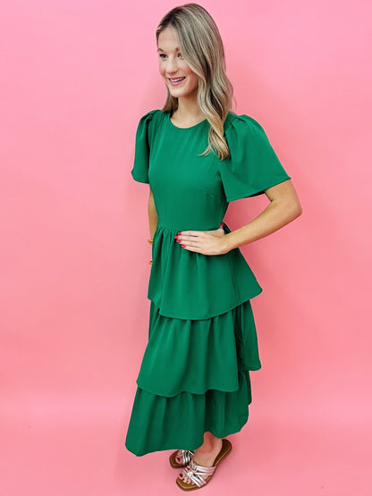 The Sweet Nothing Green Midi