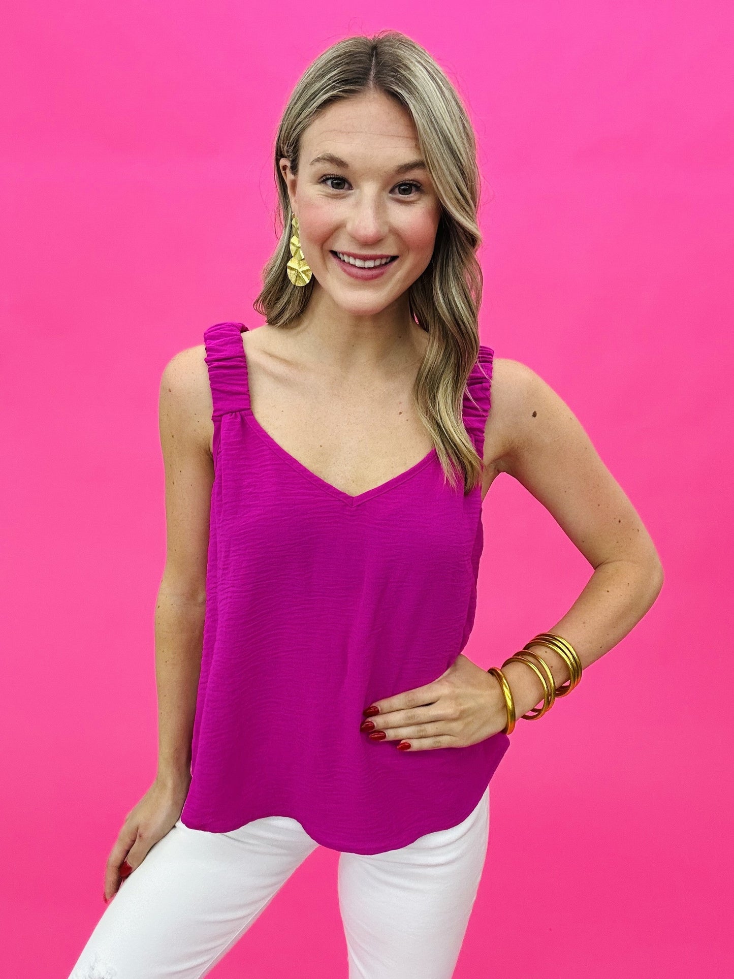 The Grecian Tank in 3 Colors/AS
