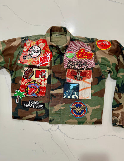 One of a Kind Vintage Camo Jackets