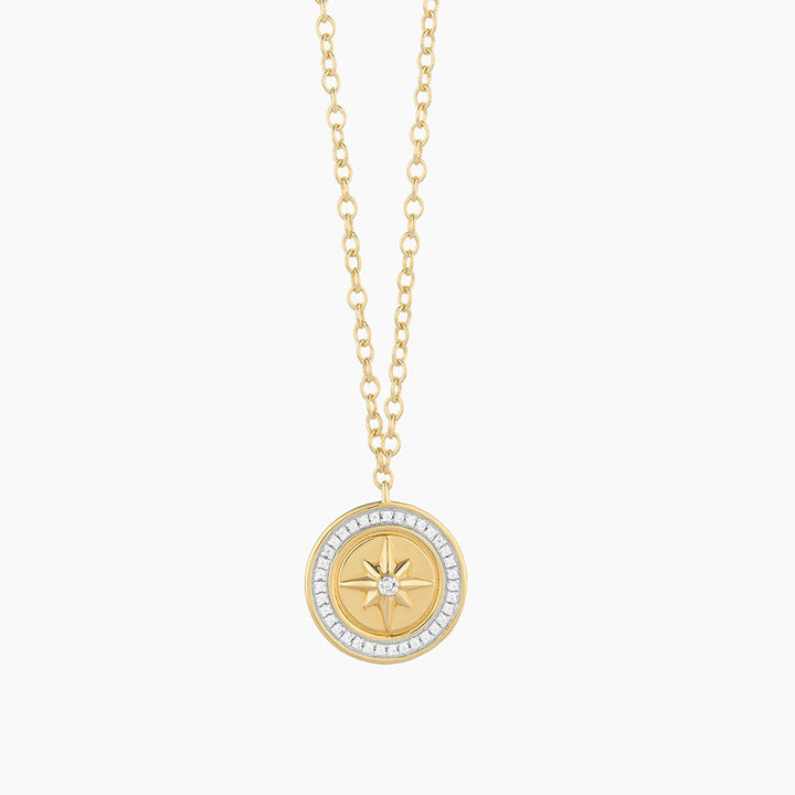 ES Your Own Path Compass Pendant Necklace