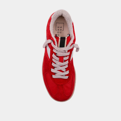 The Red Sylvia Sneakers