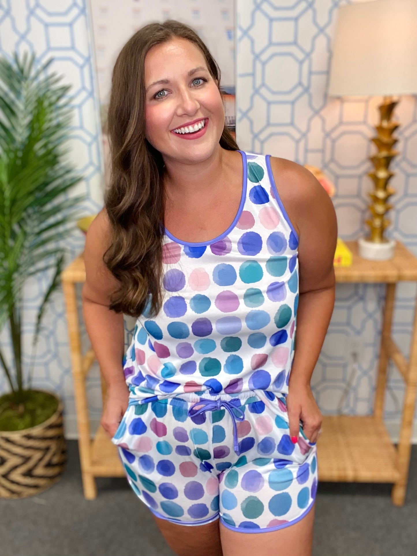 The Buckley Hayes Set in Watercolor Dot