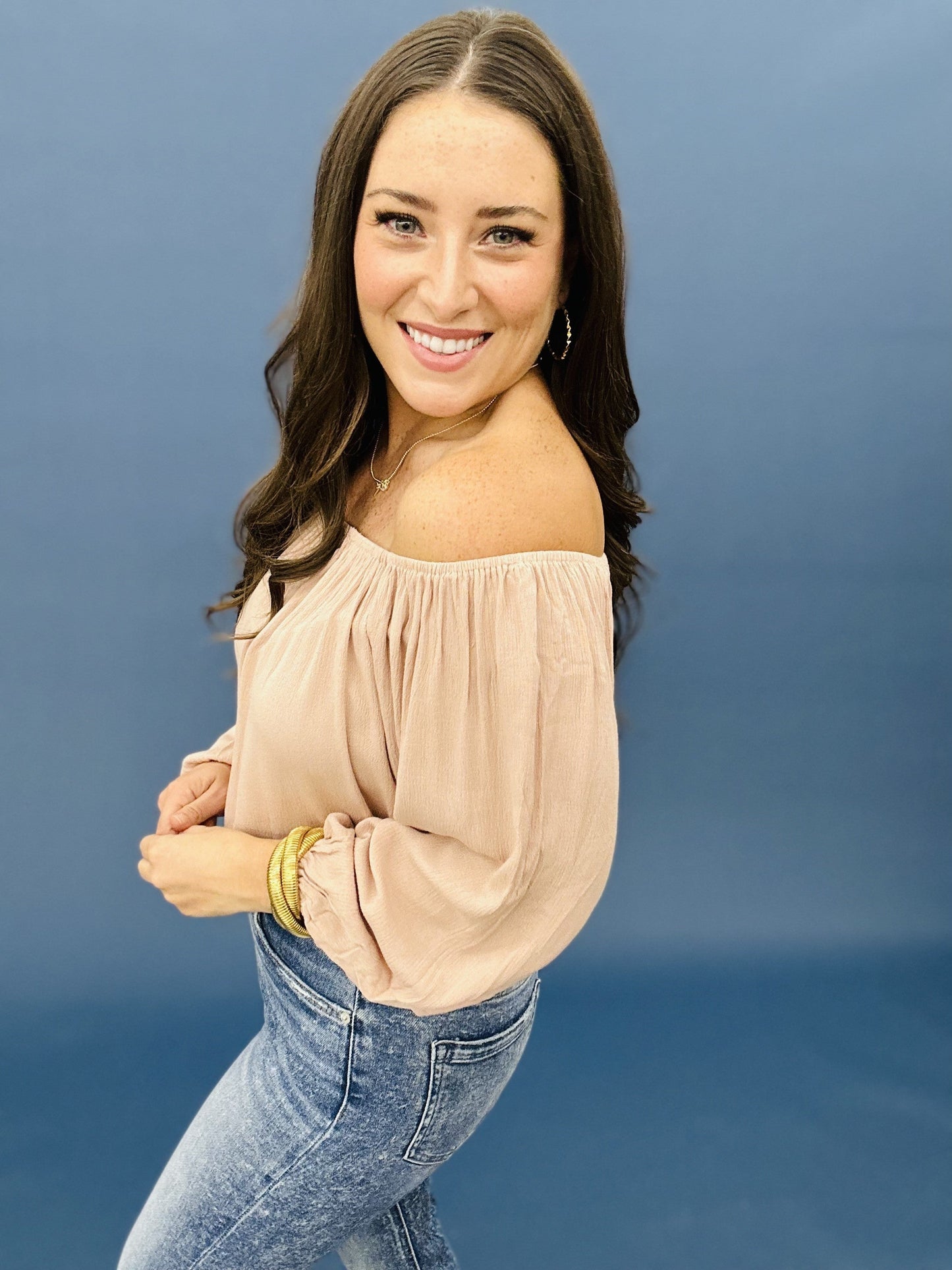 The Off Shoulder Honey Top-4 Colors