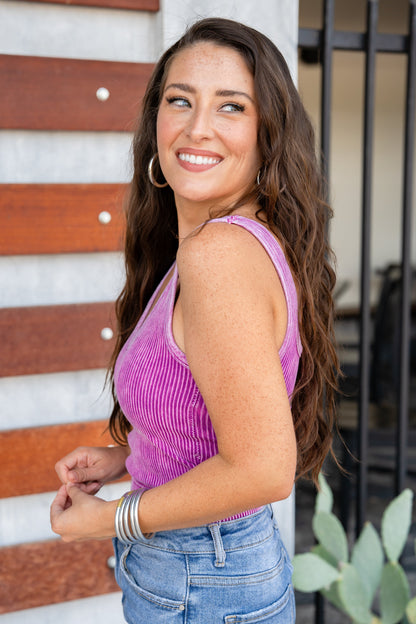 The STEAL Ribbed Tank-15 Colors