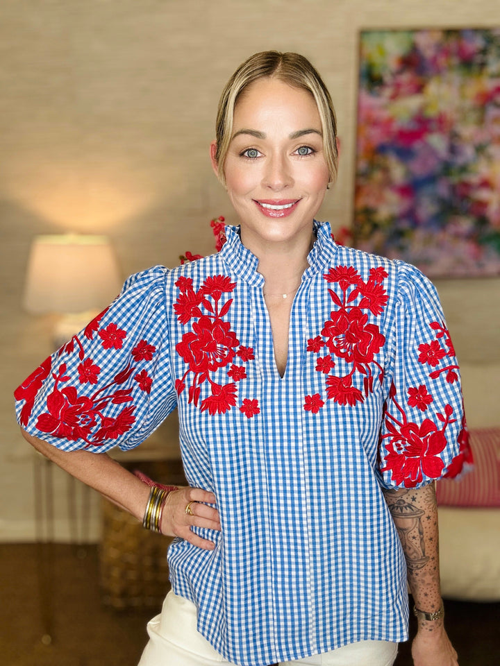 The Kansas Embroidered Top