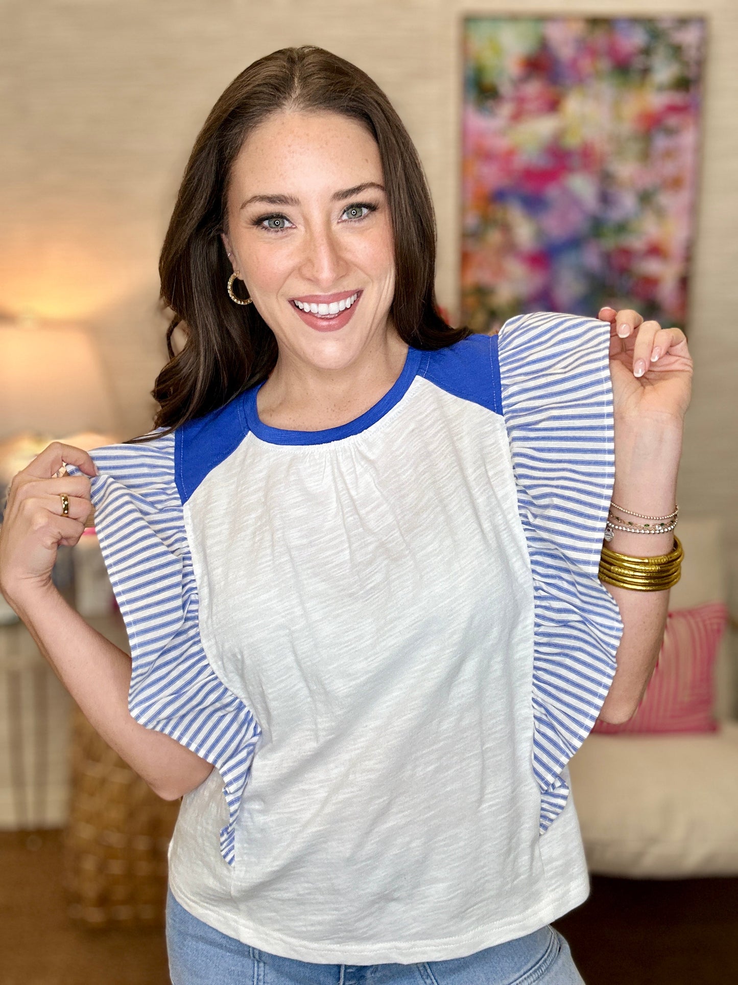 The Blue Bird Top
