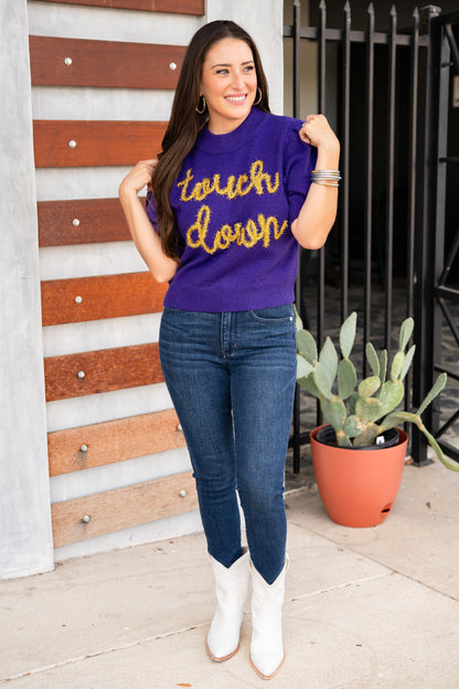 The Touchdown Sweater in 4 Colors