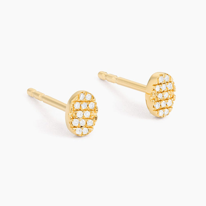 ES Oval Stud Earrings