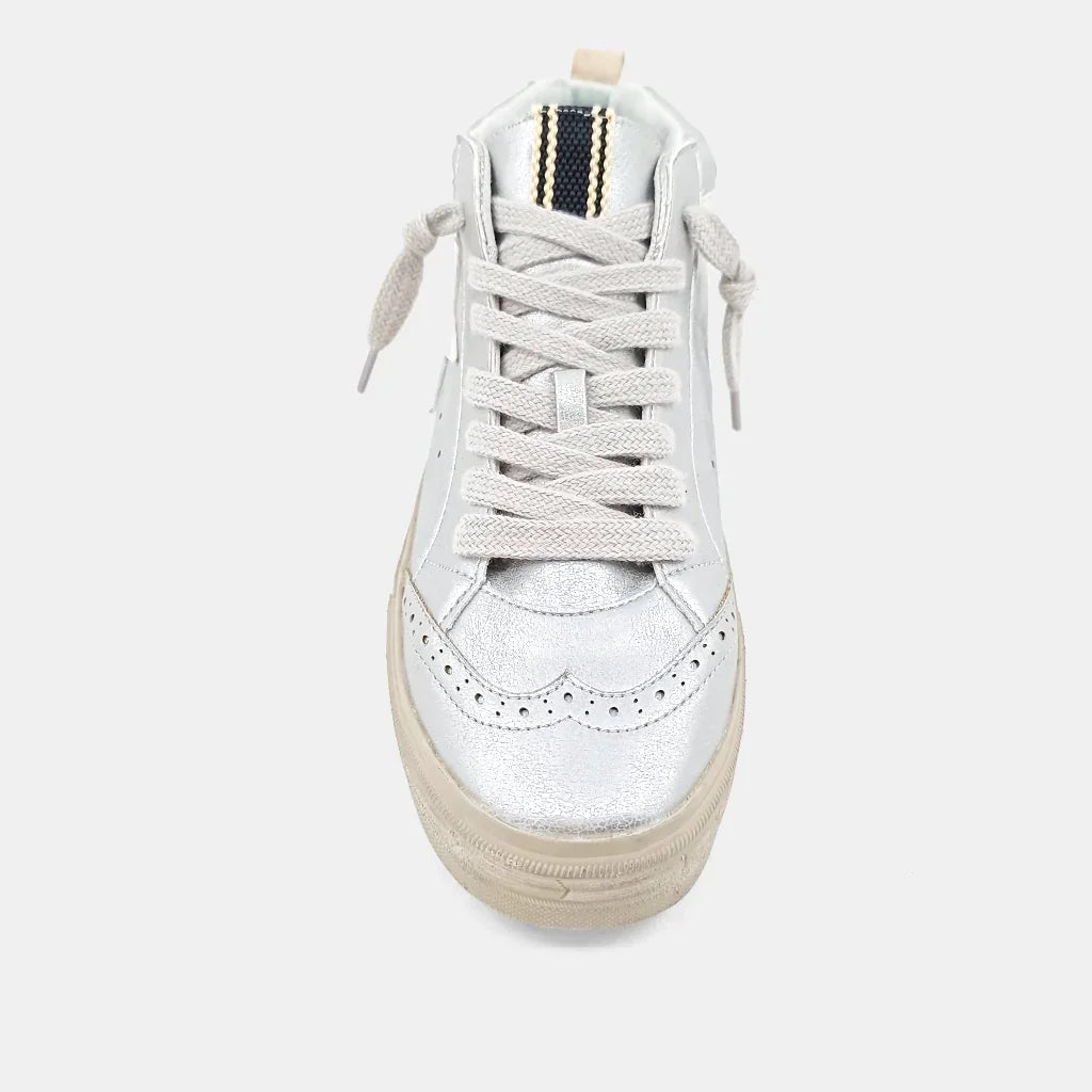 The White Silver Paulina Sneaks