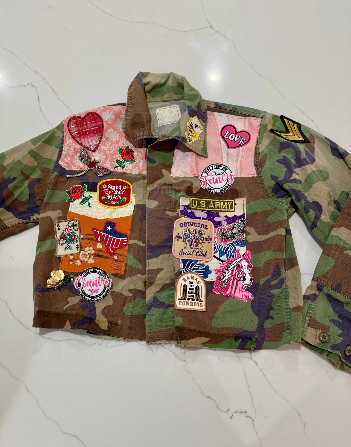 One of a Kind Vintage Camo Jackets