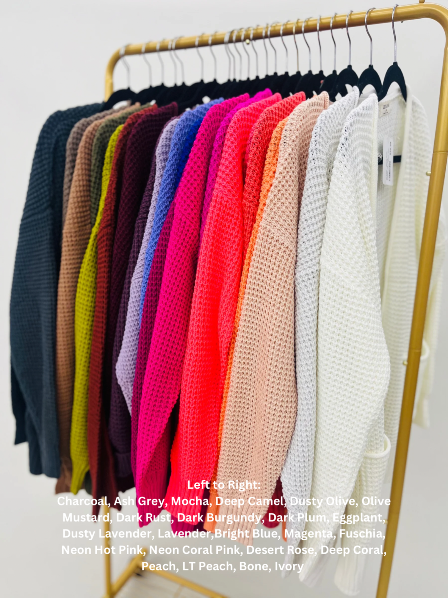 The STEAL Ultimate Waffle Cardigan