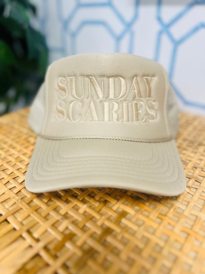 The Sunday Scaries Trucker Hat