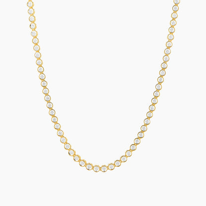 ES Diamond Essential Tennis Necklace