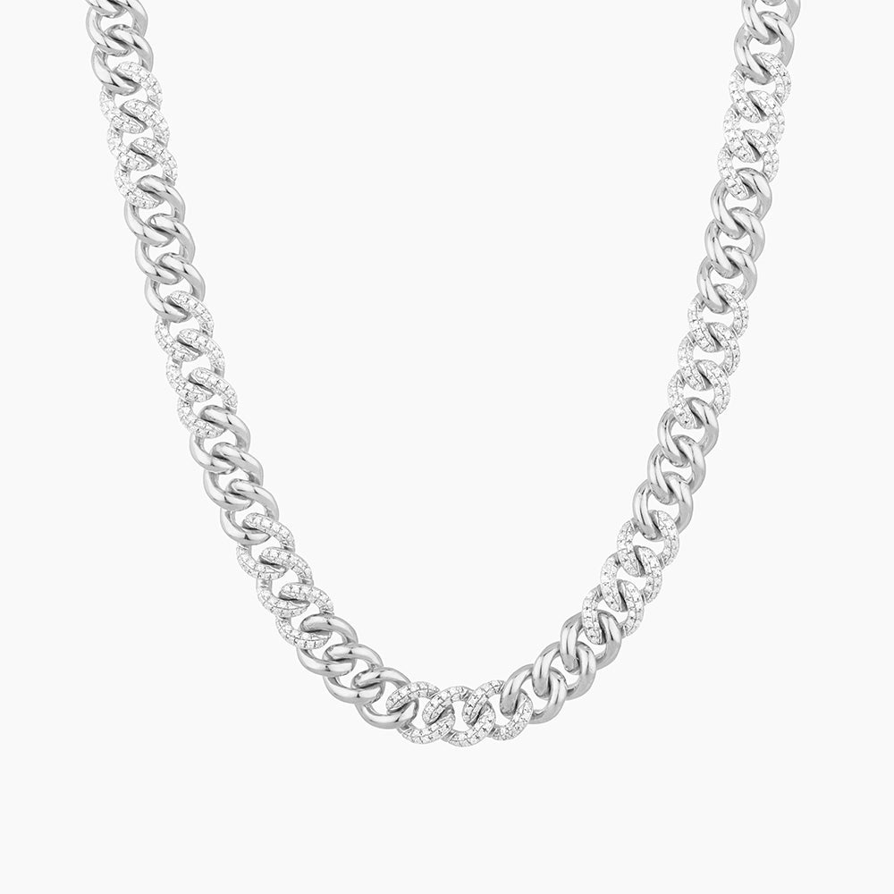 ES Full Link Cuban Pendant Necklace