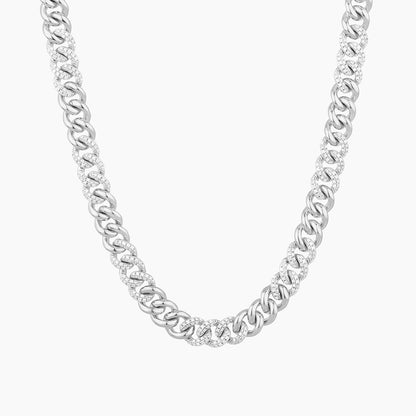 ES Full Link Cuban Pendant Necklace
