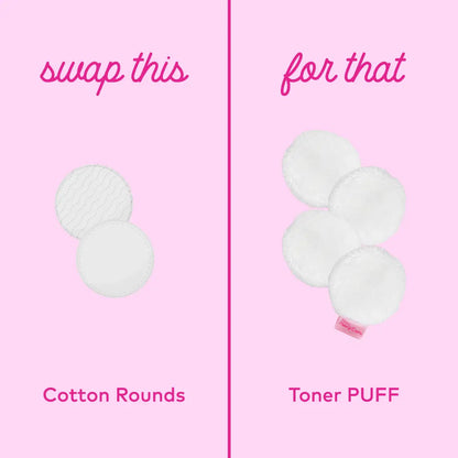 The Toner Puff 7-Day Makeup Eraser Set