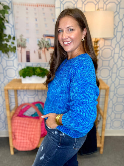 The STEAL Chenille Sweater in 10 Colors