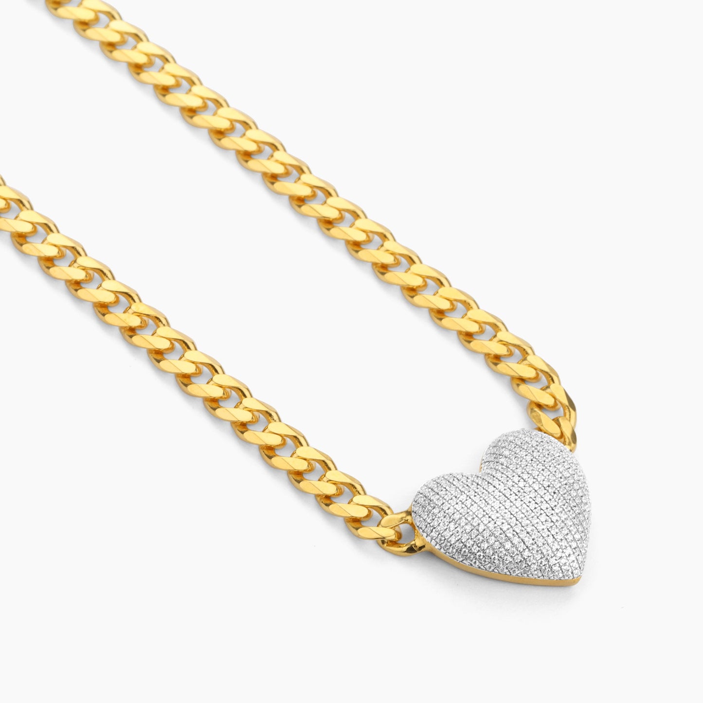 ES XXL Heart Cuban Necklace