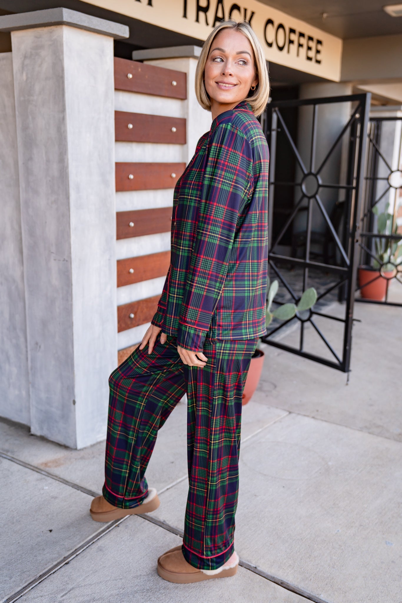 The Buckley Ashley Set in Vintage Plaid