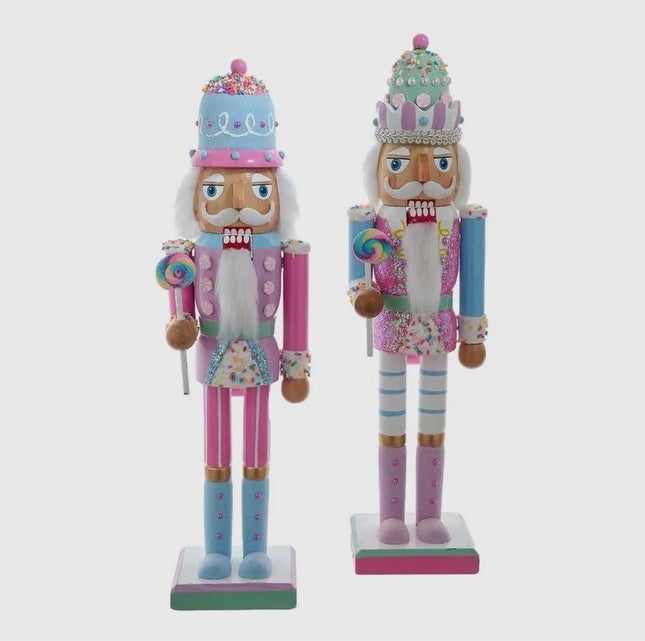 15" Candy Color Nutcracker