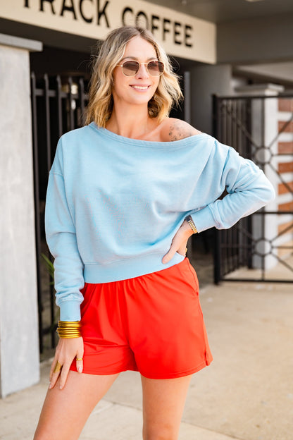 The Buckley Kat Slouch Pullover-5 Colors