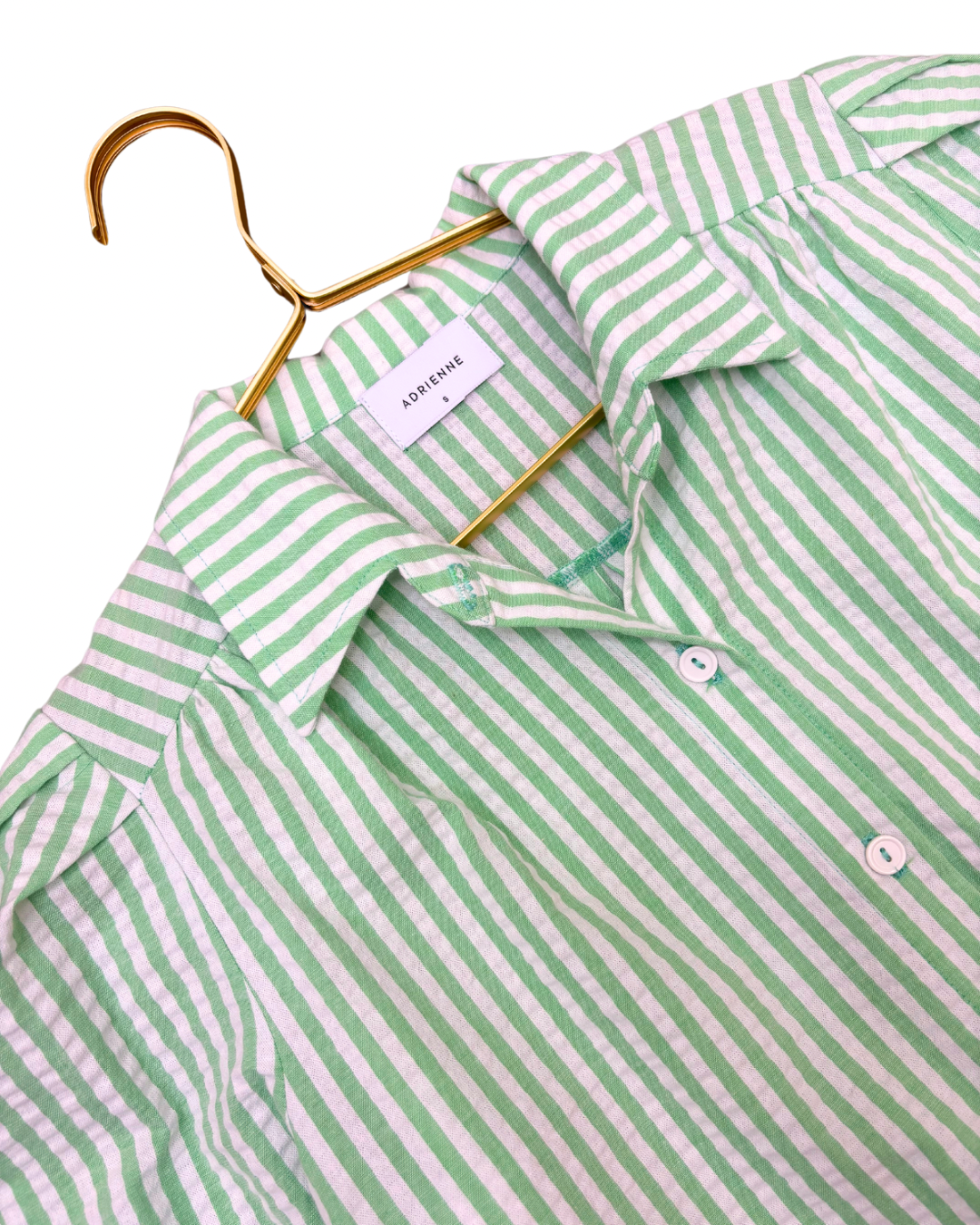 The Green Apple Seer Carson Top-AS