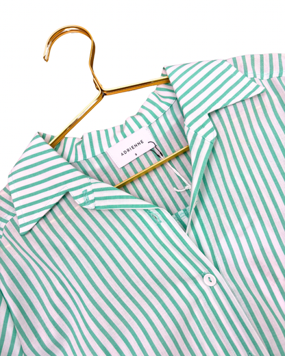 The Kelly Stripe Marley Top-AS