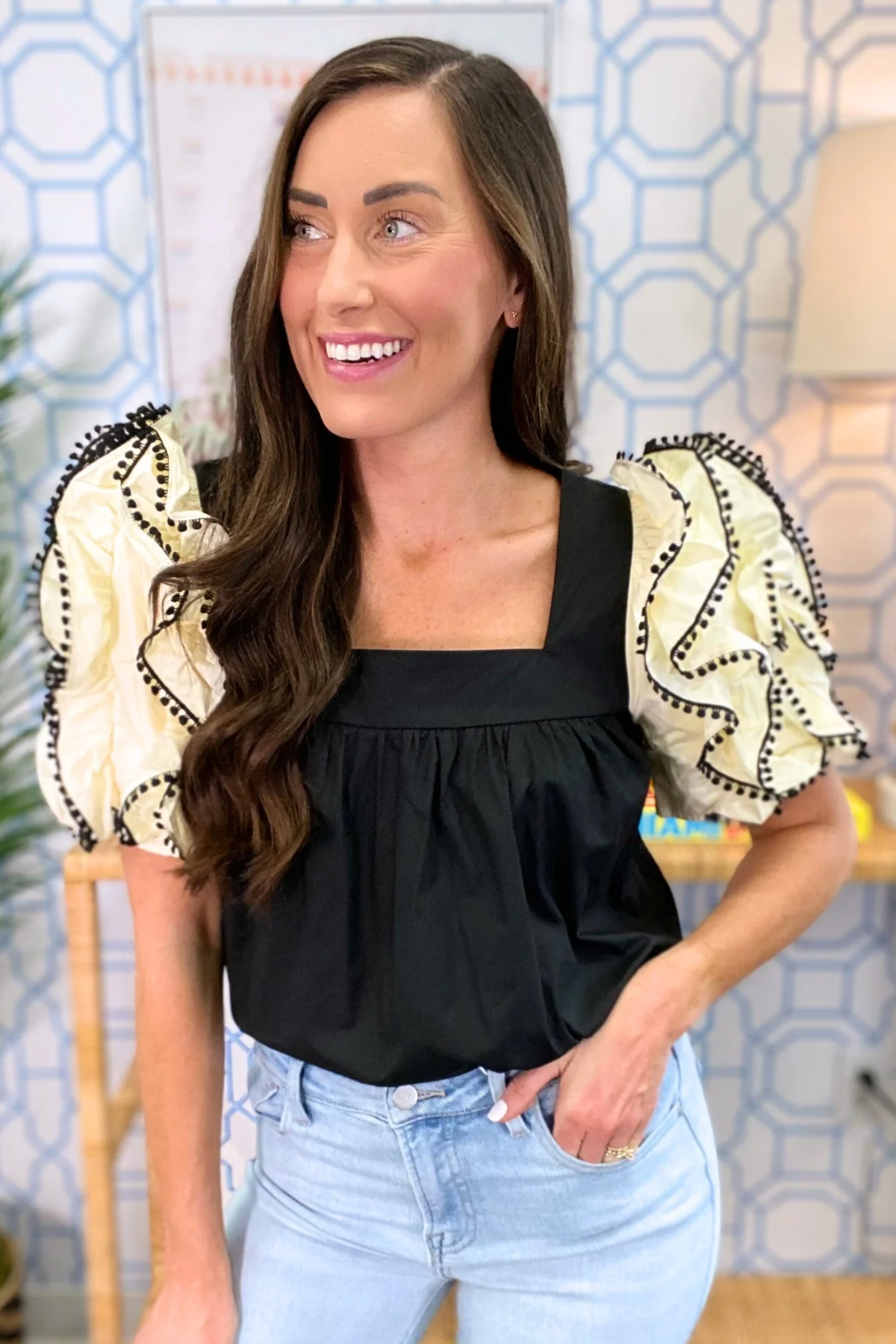 The Linlee Top in 3 Colors/AS