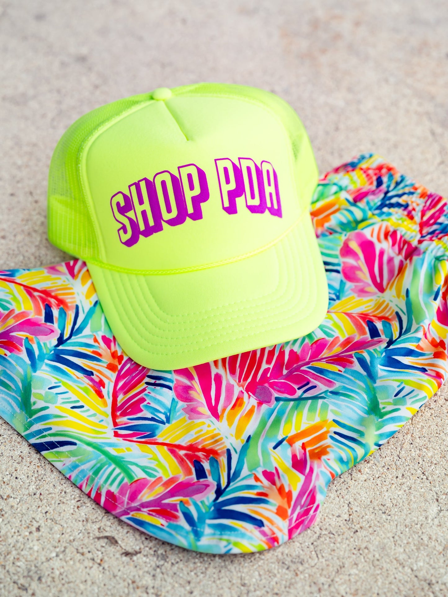 The Neon PDA Trucker Hats