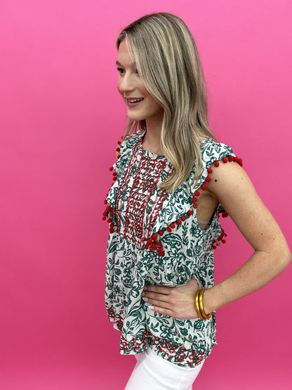 The Emerald Jillian Top-All Sizes