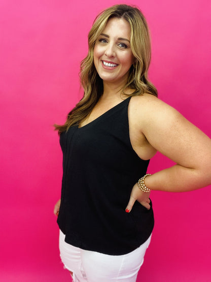The Solid Airflo Lined Tank -LOTS of Colors/AS