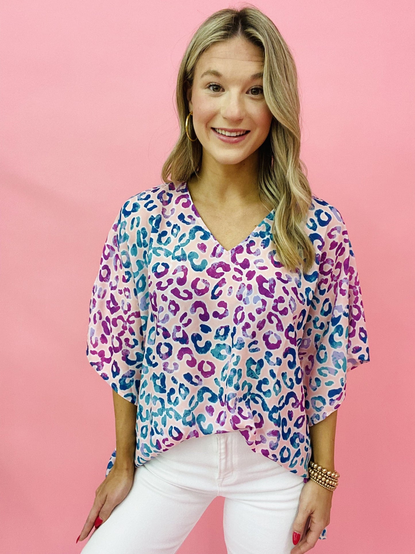 The Cora Poncho Top-All Sizes