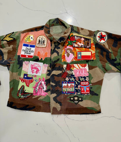 One of a Kind Vintage Camo Jackets