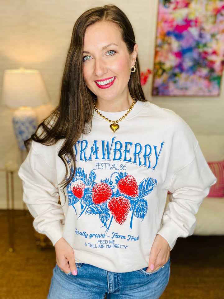 The Strawberry Sweatshirt