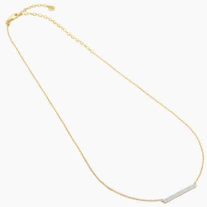 ES Tell Me Straight Pendant Necklace