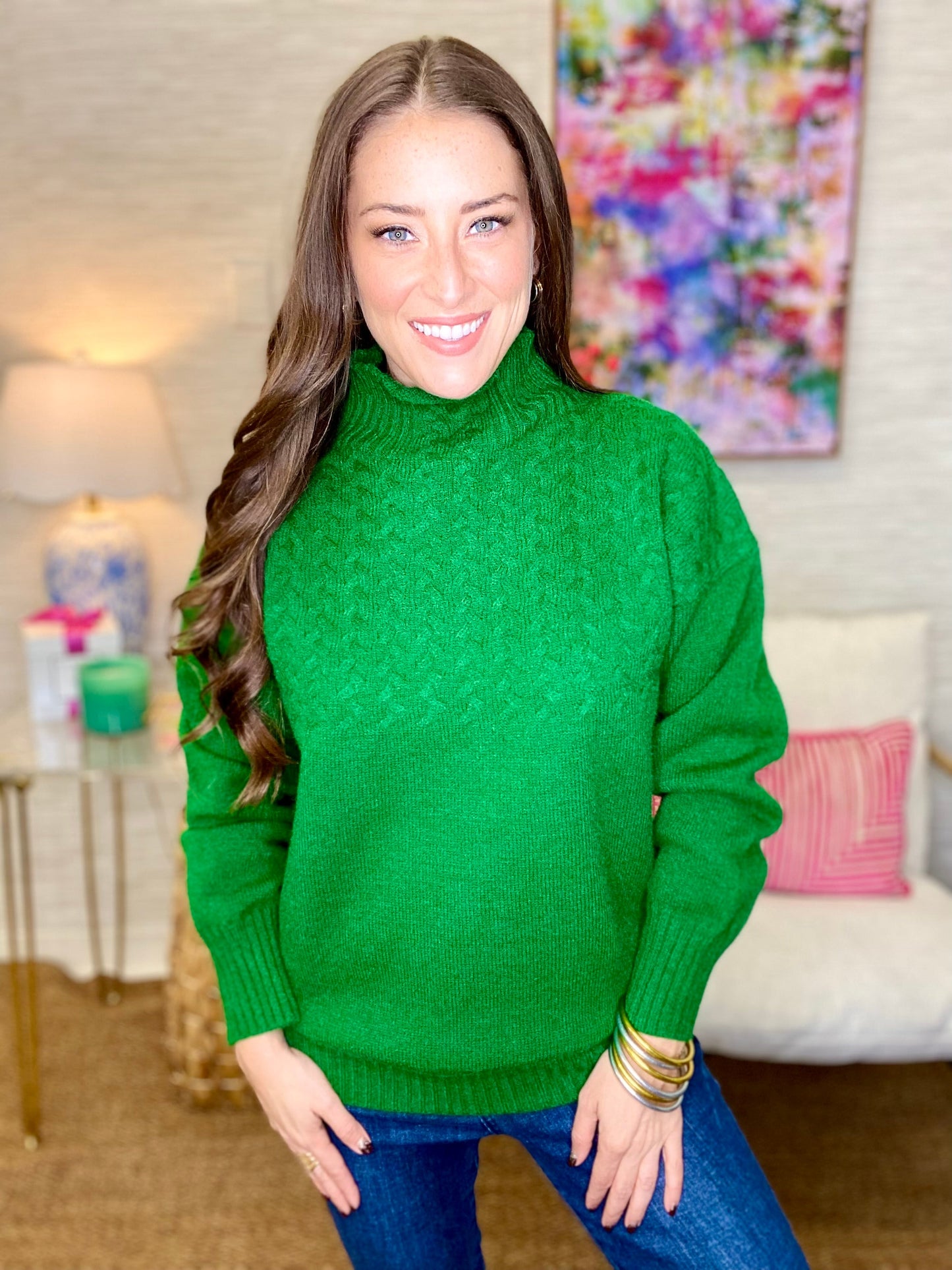 The Kara Cable Sweater-AS