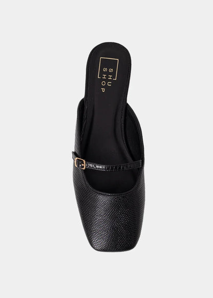The Black Lizard Athena Flats